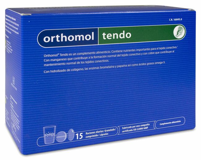 Orthomol Tendo, 15 Uds