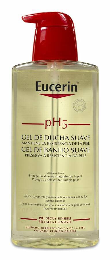 Eucerin pH5 Gel de Ducha Suave, 400 ml