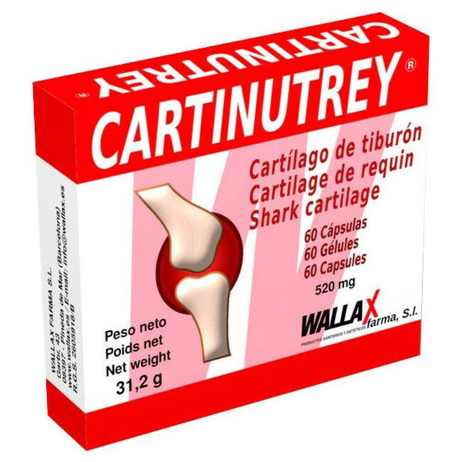CartiNutrey 520 mg, 60 Cápsulas