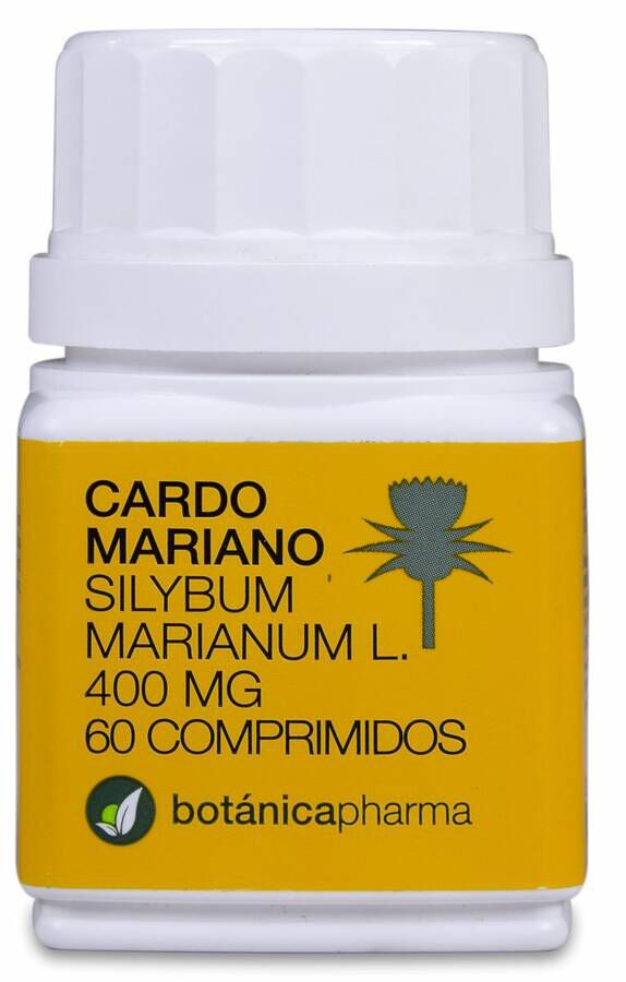 Botánicapharma Cardo Mariano 400 mg, 60 Comprimidos