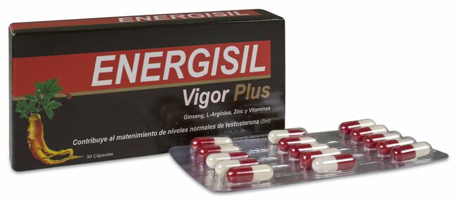 Energisil Vigor Plus, 30 Cápsulas