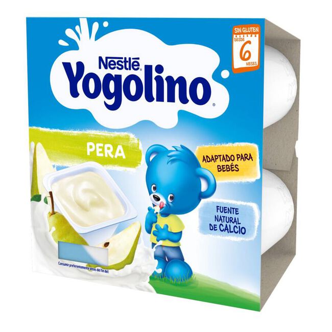Nestl&eacute; Yogolino Pera, 4 Unidades