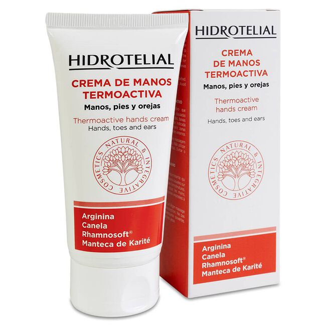 Hidrotelial Crema de Manos Termoactiva, 75 ml