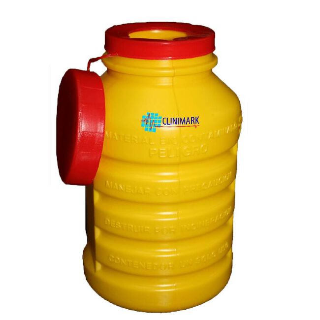 Biocompact Contenedor Agujas 1 Litro, 1 Unidad