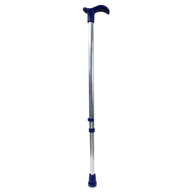 Corysan Muleta de Aluminio Regulable de color Azul, 1 Ud