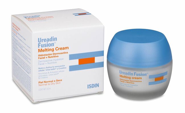 Isdin Ureadin Fusion Melting Cream Hidratación Facial, 50 ml