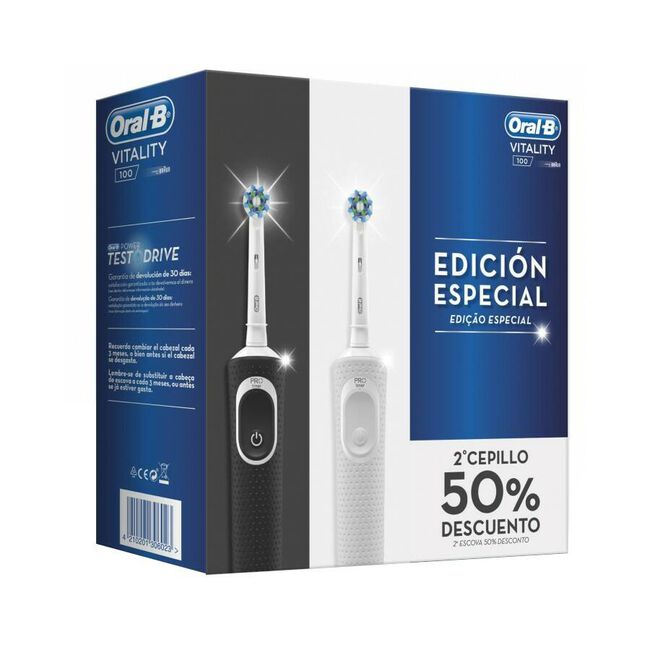 Pack Oral-B Dúo Vitality 2ª Unidad 50 % Descuento, 1 Unidad