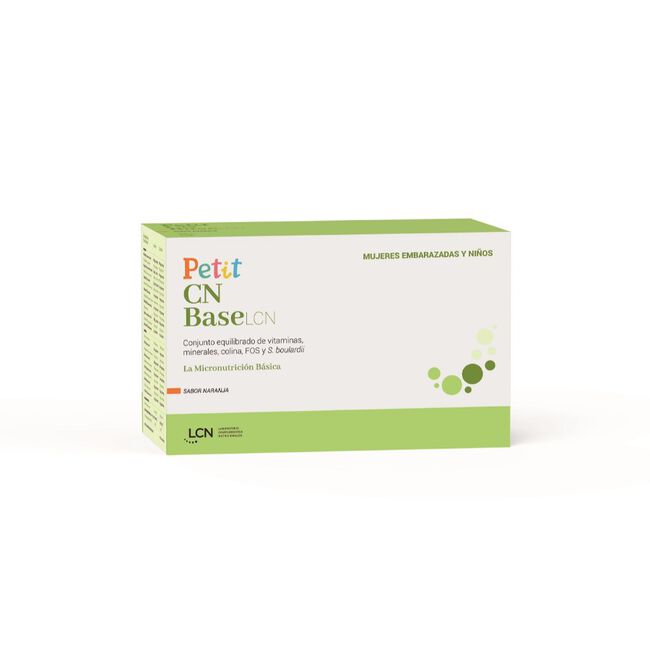LCN Petit CN Base Sabor a Naranja, 30 sobres