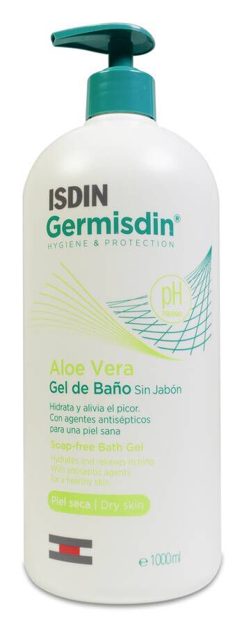Isdin Germisdin Aloe Vera Higiene Corporal, 1 L