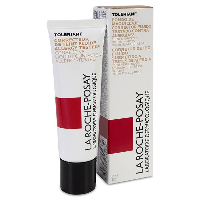 La Roche-PosayToleriane Fondo De Tono Corrector Fluido Nº 16 Halé, 30 ml