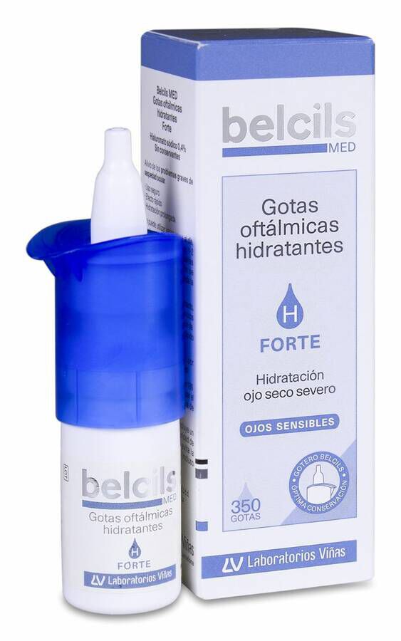 Belcils Med Gotas Oftálmicas Hidratantes Forte, 10 ml