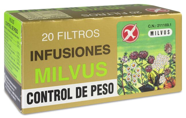 Milvus Control de Peso, 20 Uds