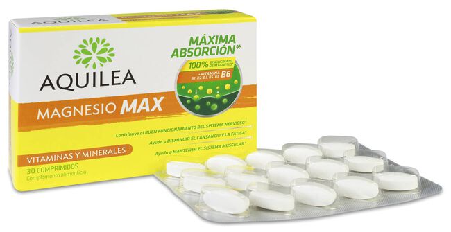 Aquilea Magnesio Max (Bisglicinato), 30 Comprimidos