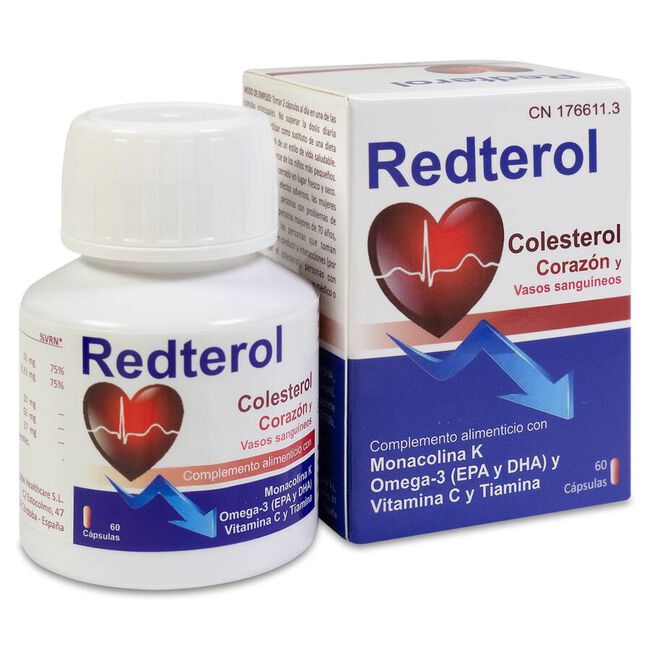 Redterol, 60 cápsulas