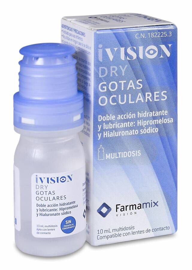 iVision Dry Gotas Oculares, 10 ml