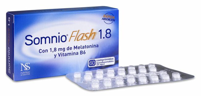Somnio Flash 1,8 mg, 60 Comprimidos