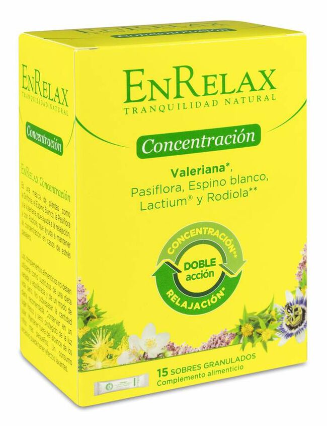 EnRelax Concentración, 15 Sobres