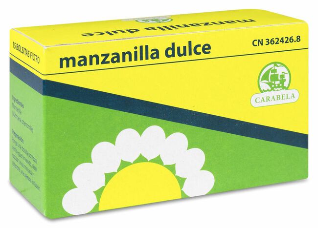Carabela Manzanilla Dulce, 15 Uds