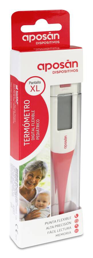 Aposán Termómetro Digital Flex XL, 1 Ud