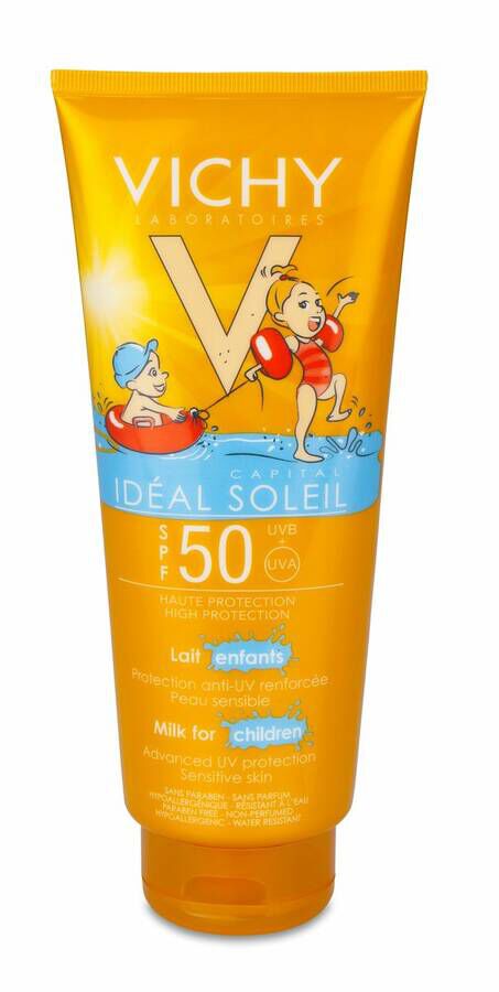 Vichy Idéal Soleil Leche Solar Niños SPF 50+, 300 ml