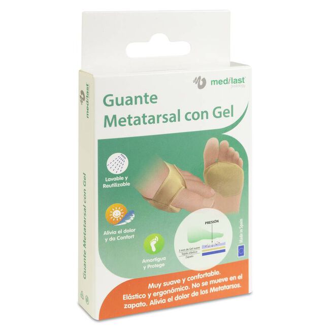 Medilast Guante Metatarsal Grande, 2 Uds