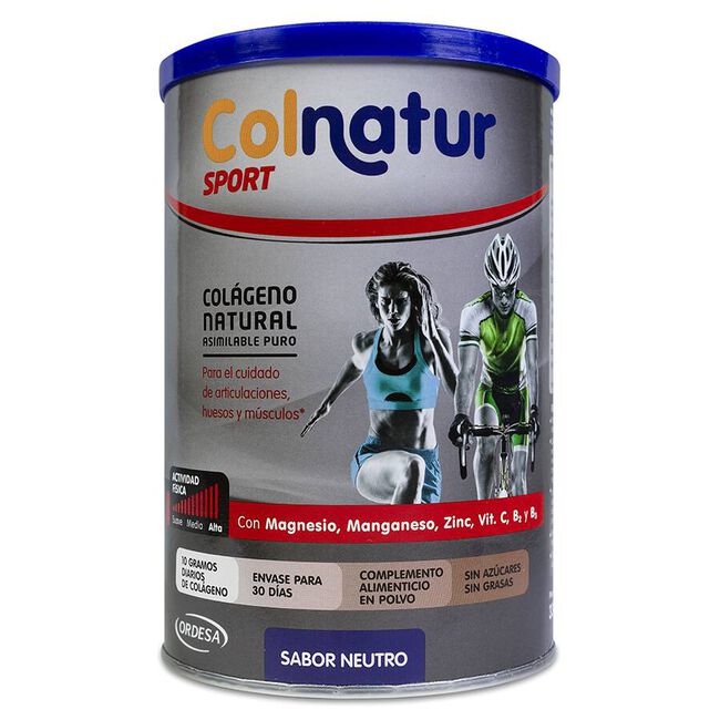 Colnatur Sport Colágeno Natural Sabor Neutro, 330 g