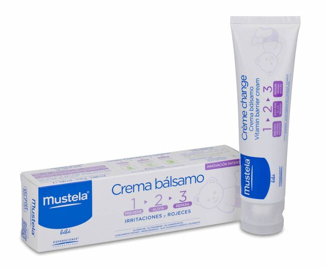 Mustela Crema Bálsamo 1,2,3, 100 ml