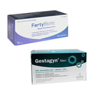 Miniatura de imagen de Pack Pack Gestagyn Men + FertyBiotic Mujer