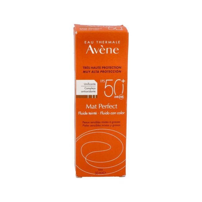 Avène Mat Perfect Fluido SPF50+ Color, 50 ml