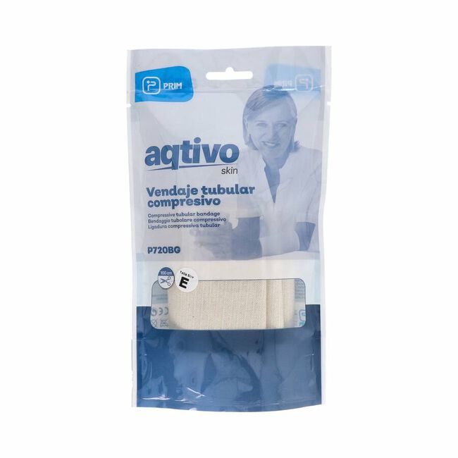 Prim Aqtivo Skin Vendaje Beige Talla E, 1 Unidad