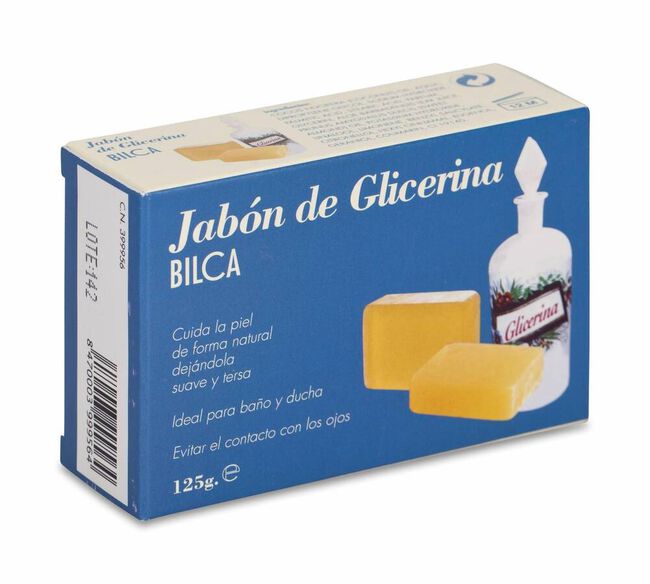 Bilca Jabón Glicerina, 125 g