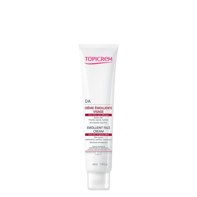 Topicrem DA Crema Emoliente Facial, 40 ml