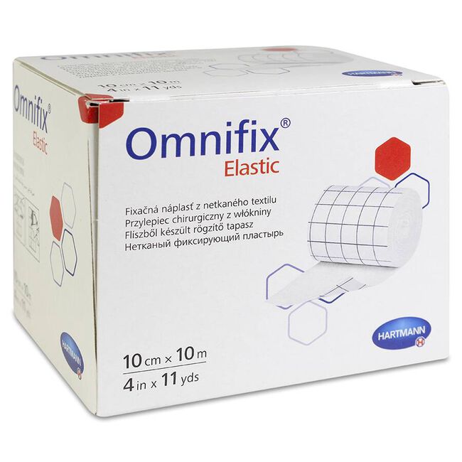 Hartmann Omnifix Elastic Esparadrapo 10 m x 10 cm, 1 Ud