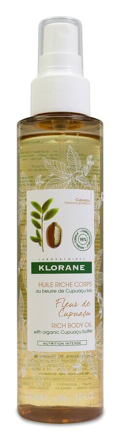 Klorane Aceite Corporal Cupuaçu, 150 ml