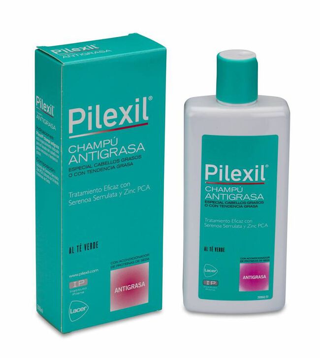 Pilexil Champú Antigrasa, 300 ml