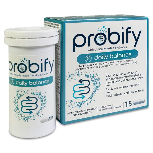 Probify Daily Balance, 15 Cápsulas