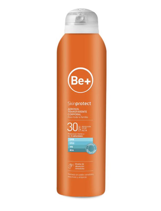 Be+ Skin Protect Aerosol Corporal SPF30, 200 ml