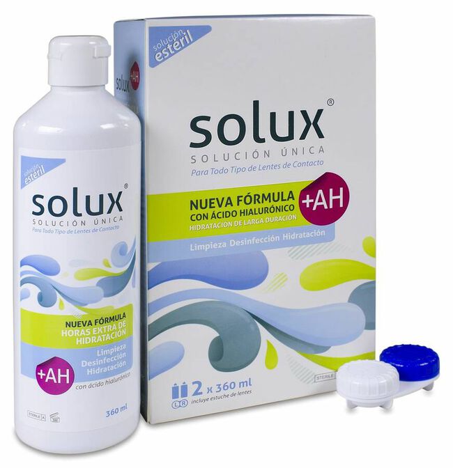 Duplo Solux Solución Única +AH, 2 Unidades