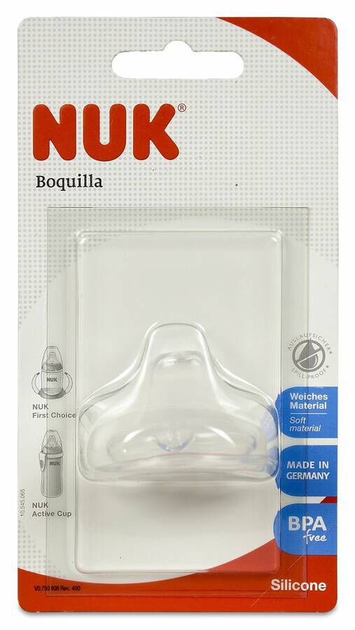 Nuk Boquilla Entrena Silicona, 1 Ud