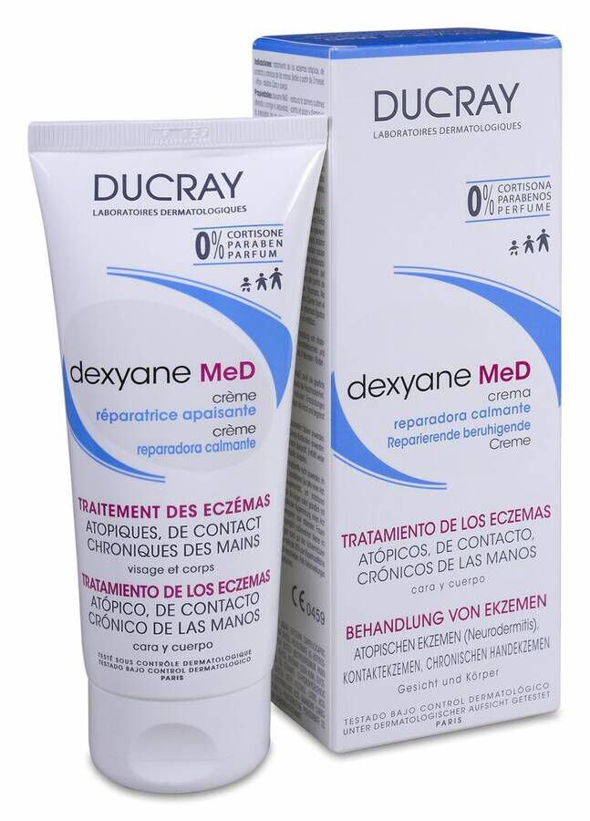 Ducray Dexyane MeD Crema Reparadora Calmante, 100 ml