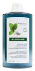 Miniatura de Klorane Champú Antipolución Menta Acuática, 400 ml