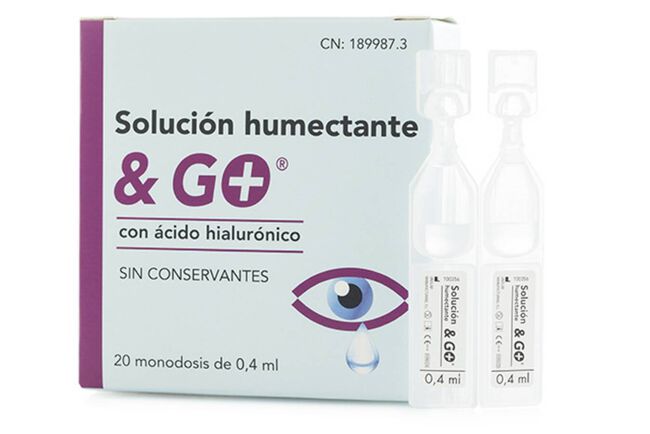 Pharma&Go Solución Humectante Monodosis & Go 0,4 ml, 20 Unidades