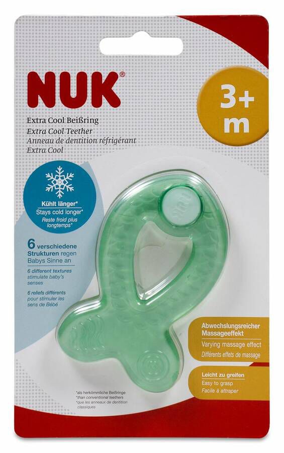Nuk Mordedor Extra Cool + 3 Meses, 1 Ud