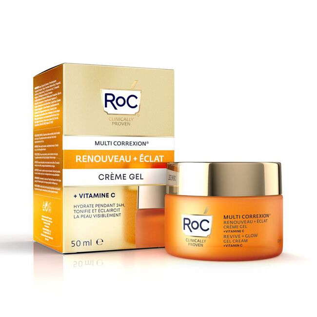Roc Revive + Glow Crema En Gel, 50 ml