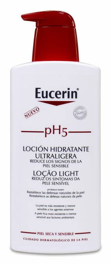 Eucerin pH5 Loción Ultraligera, 400 ml