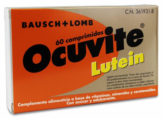 Ocuvite Lutein, 60 Comprimidos