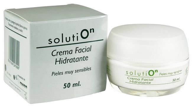 Solution Crema Hidratante Facial, 50 ml
