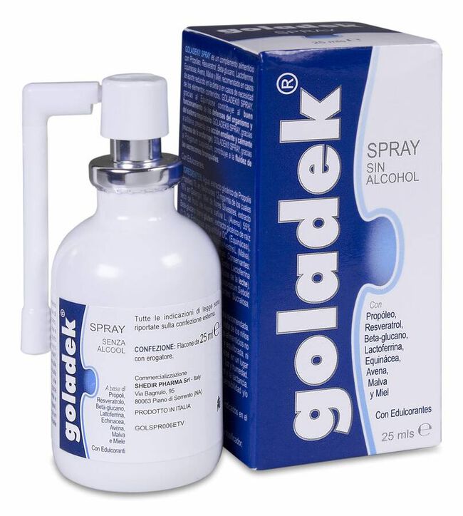 Goladek Spray Garganta, 25 ml