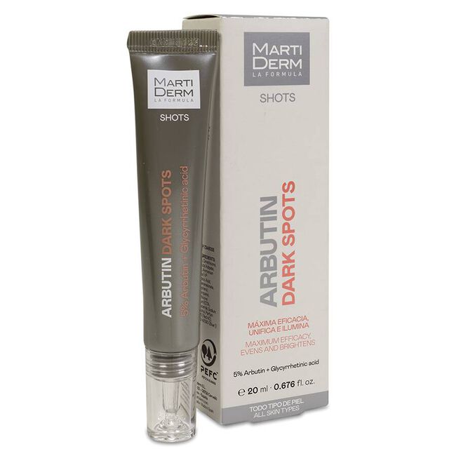 MartiDerm Shots Arbutin  Dark Spots, 20 ml
