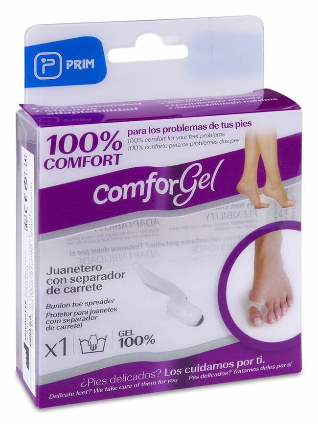Viadol Confort Juanetero Con Separador de Carrete, 1 Ud